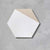 Pearl + Brighton stone Hexagonal Split Tiles - Handmade